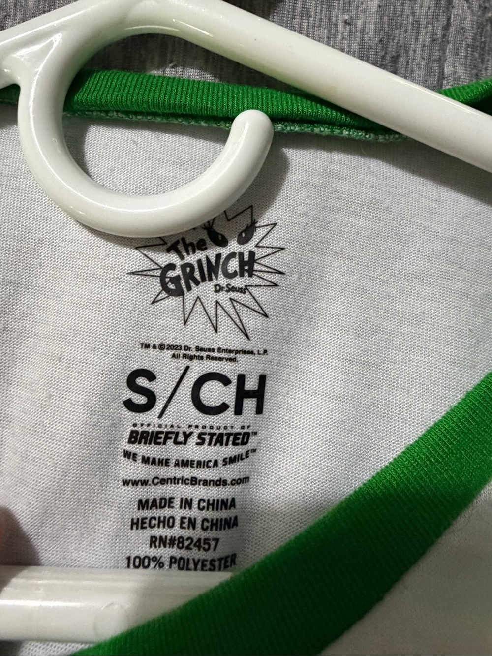 The Grinch Pajama Set - Holiday Sleepwear - Picture 2 of 4